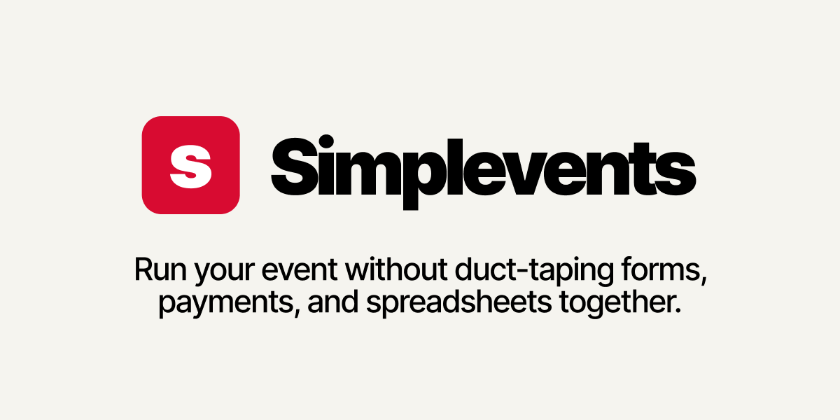 Simplevents | Event Registration & Management Platform